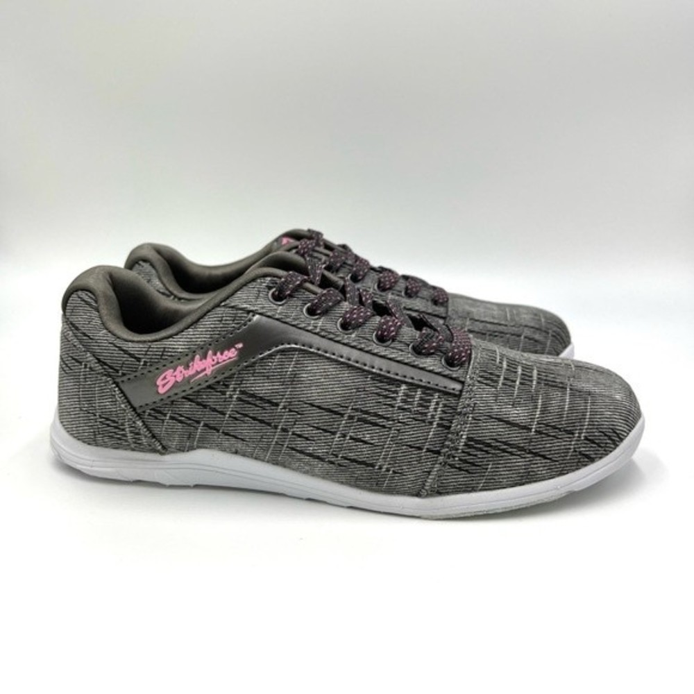 KR Strikeforce Womens Size 6.5 Nova Lite Gray Pink Bowling‎ Sneakers Shoes